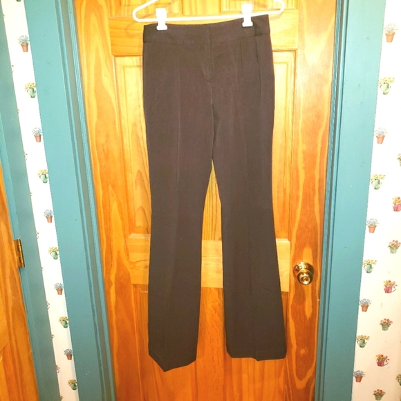 Mossimo Brown Stretch Dress Slacks Size 2 Extra Long - Picture 1 of 6